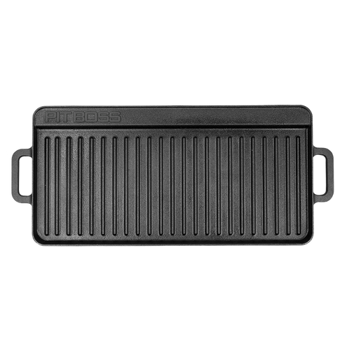 long rectangle cast iron griddle