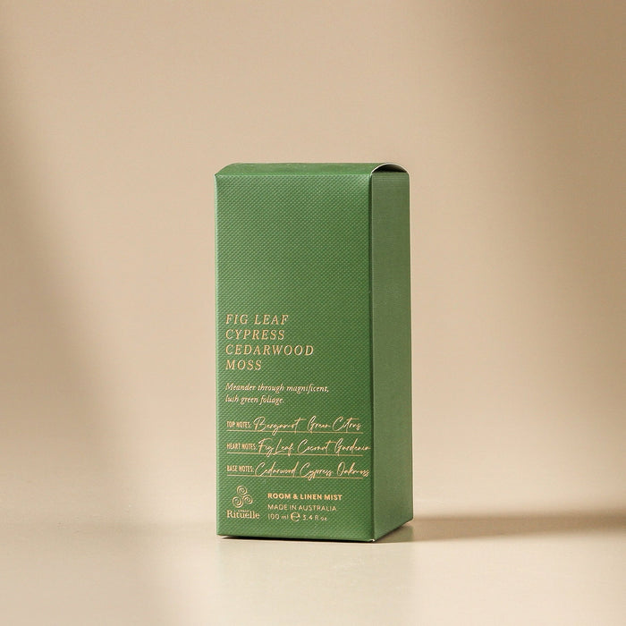 100ml Room & Linen Mist - Apotheca Fig Leaf - Few and Far - Bath Soaps & Fragrances