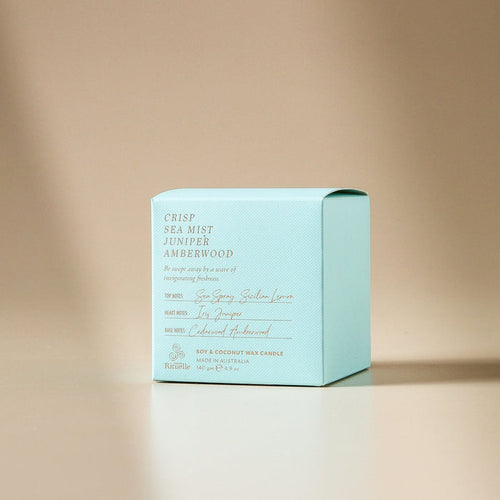 140gm Candle - Apotheca Crisp Seamist - Few and Far - Candles
