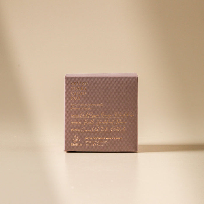 140gm Candle - Apotheca Spiced Tonka - Few and Far - Candles