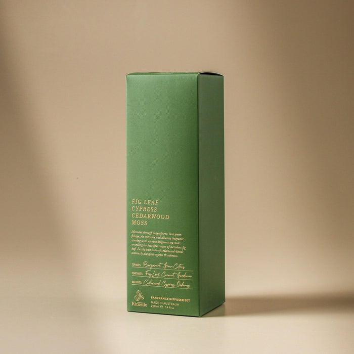 220ml Fragrance Diffuser Set - Apotheca Fig Leaf - Few and Far - Diffusers