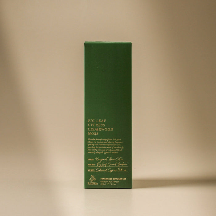 220ml Fragrance Diffuser Set - Apotheca Fig Leaf - Few and Far - Diffusers