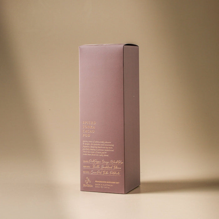 220ml Fragrance Diffuser Set - Apotheca Spiced Tonka - Few and Far - Diffusers