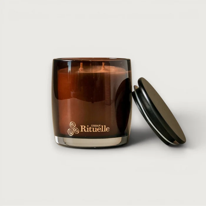 400gm Candle - Alchemy Black Amber