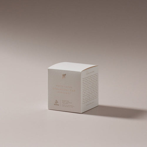 400gm Candle - Alchemy White Lotus - Few and Far - Candles