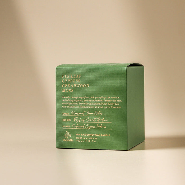400gm Candle - Apotheca Fig Leaf - Few and Far - Candles