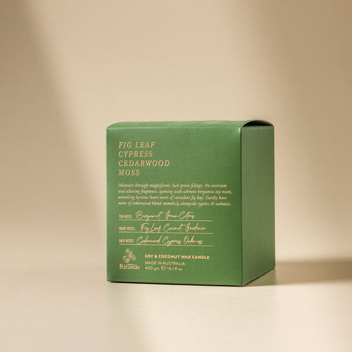 400gm Candle - Apotheca Fig Leaf - Few and Far - Candles