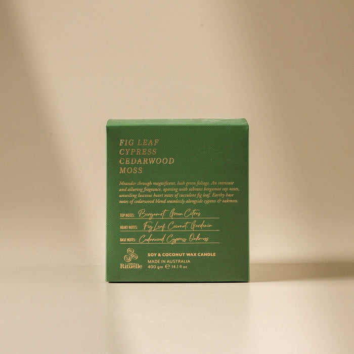 400gm Candle - Apotheca Fig Leaf - Few and Far - Candles