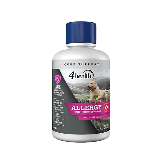 4health Allergy with Immune Support Oil Supplement for Dogs, 16 oz.
