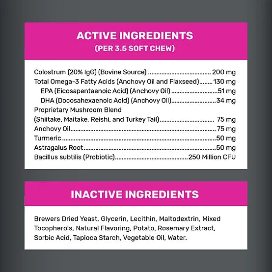 4health Allergy with Immune Support Soft Chewable Supplements for Dogs, 90 ct.