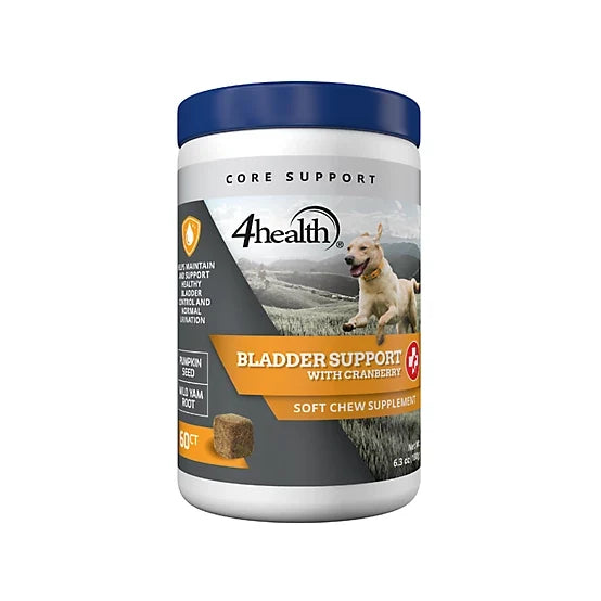 4health Bladder Support with Cranberry Soft Chewable Supplement for Dogs, 0.4 lb.
