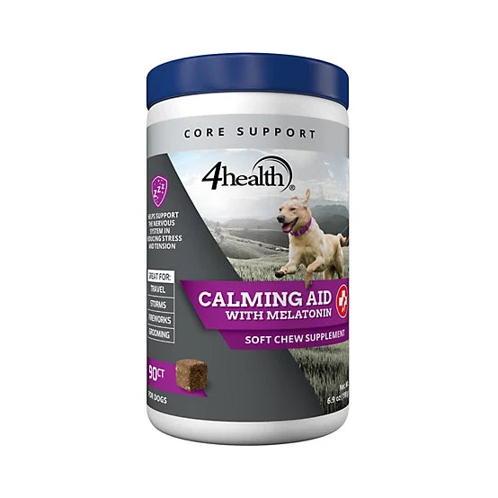 4health Calming Aid with Melatonin Soft Chews for Dogs, 90 ct.