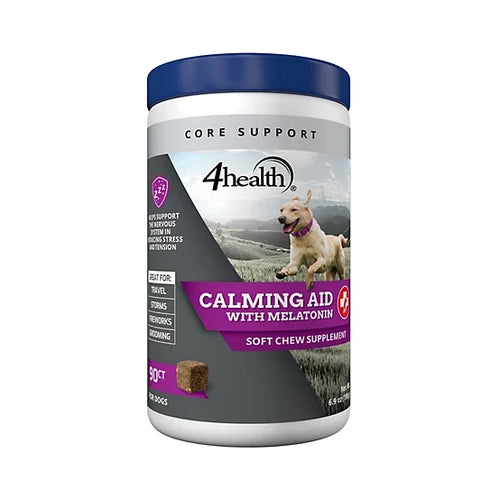 4health Calming Aid with Melatonin Soft Chews for Dogs, 90 ct.