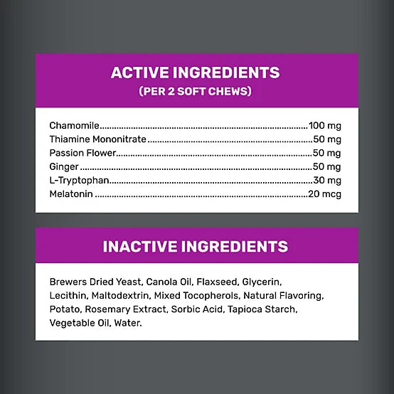 4health Calming Aid with Melatonin Soft Chews for Dogs, 90 ct.