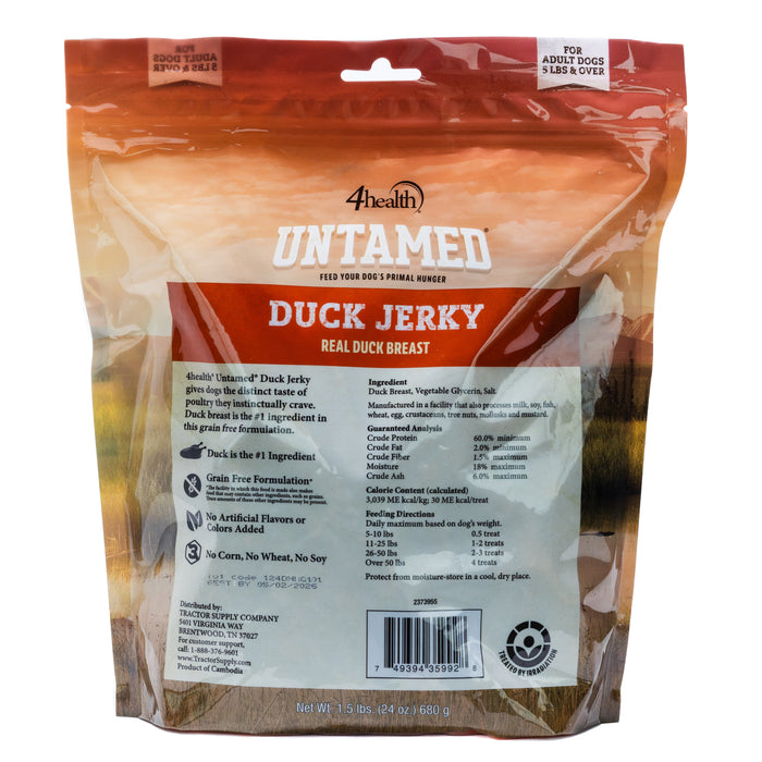 4Health Duck Jerky 24oz