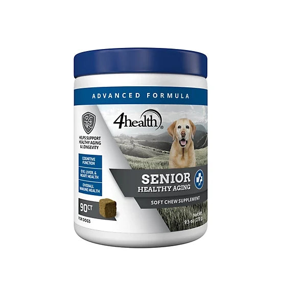 4health Healthy Aging 5-in-1 Supplement Soft Chews for Senior Dogs, 90 ct.