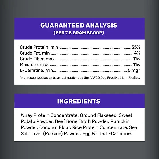 4health High Calorie Powder Supplement for Dogs, 60 Servings