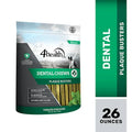 4health Plaque Busters Dental Chews Mint Flavor Dog Treats, 32 Count