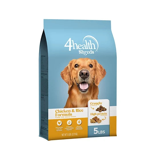 4health Shreds Adult Chicken and Rice Formula Dry Dog Food