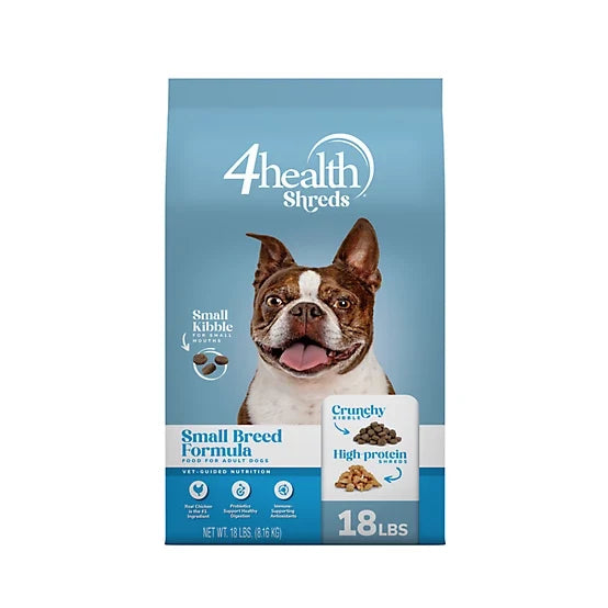 4health Shreds Small Breed Adult Chicken Recipe Dry Dog Food