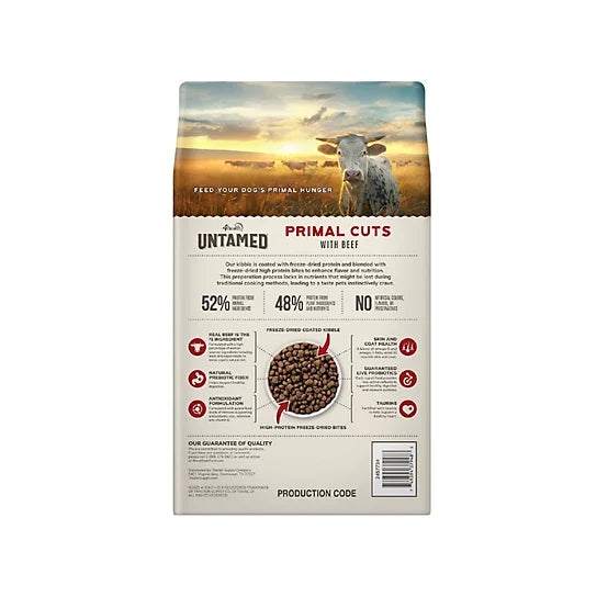 4health Untamed All Life Stages Primal Cuts with Beef Recipe Dry Dog Food
