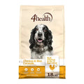 4health with Wholesome Grains Adult Chicken and Rice Formula Dry Dog Food, 18lb