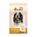 4health with Wholesome Grains Adult Chicken and Rice Formula Dry Dog Food, 45lb