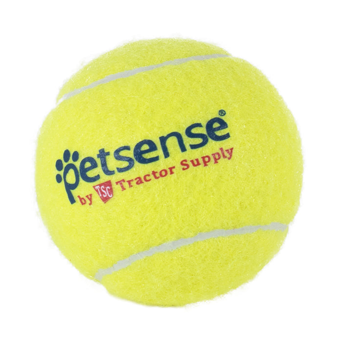 Petsense Logo Classic Tennis Ball Dog Toy