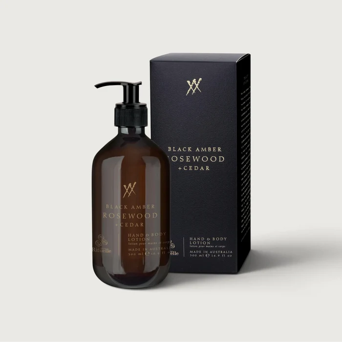 500ml Hand & Body Lotion - Alchemy Black Amber