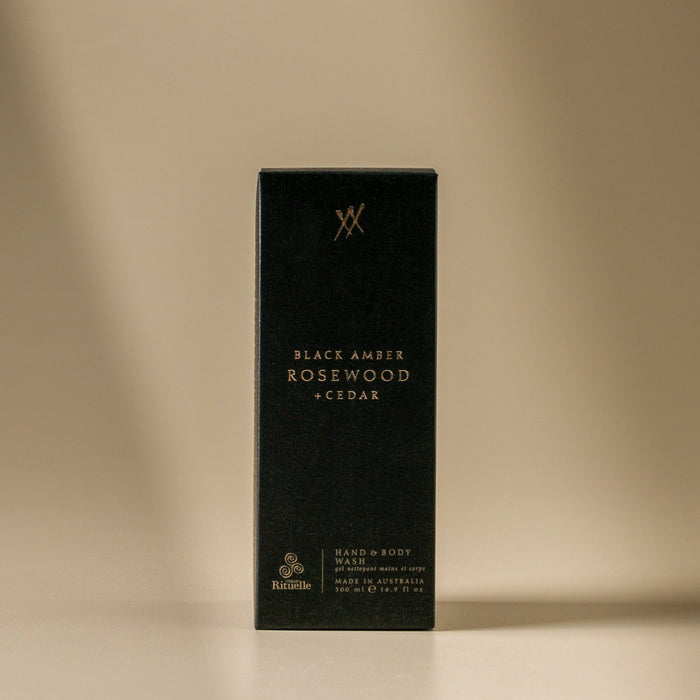 500ml Hand & Body Wash - Alchemy Black Amber - Few and Far - Cosmetics