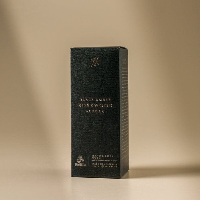 500ml Hand & Body Wash - Alchemy Black Amber - Few and Far - Cosmetics