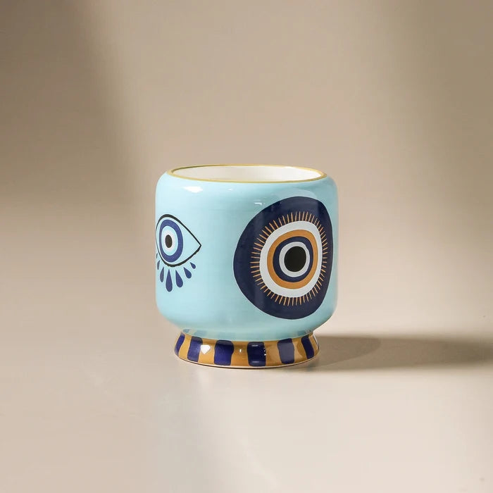 Adopo 226g Eye Ceramic Candle - Incense & Smoke - Few and Far - Candles