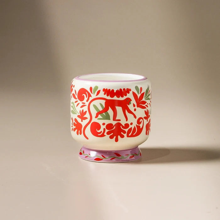 Adopo 226g Jungle Ceramic Candle - Coconut & Amber - Few and Far - Candles