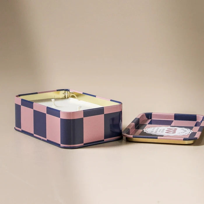 Adopo Tin Candle Hearts - Rosewood Vanilla - Few and Far - Candles