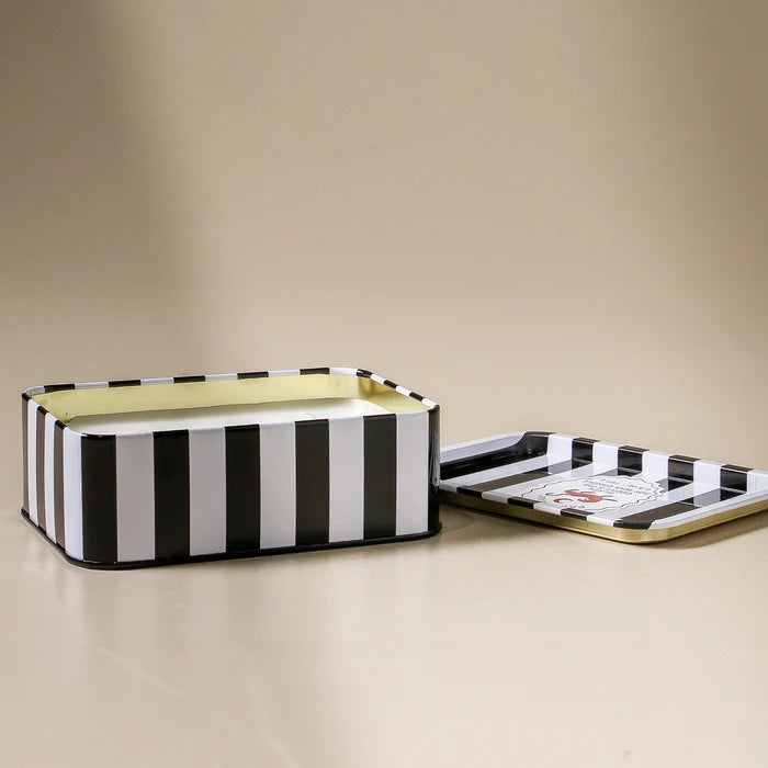 Adopo Tin Candle Tiger - Black Cedar & Fig - Few and Far - Candles