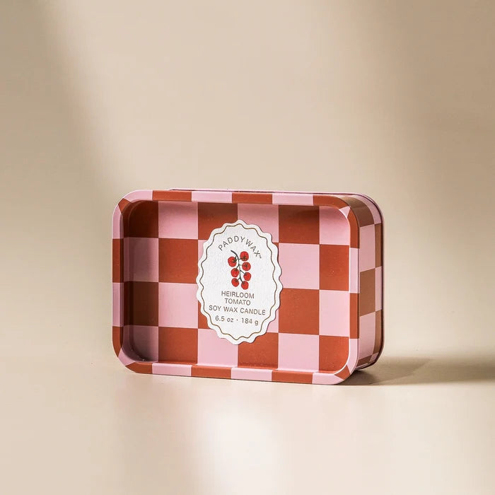Adopo Tin Candle Tomato Vine - Heirloom Tomato - Few and Far - Candles