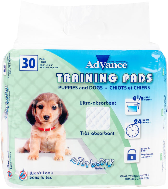 Advance Dog Training Pads - 30 count
