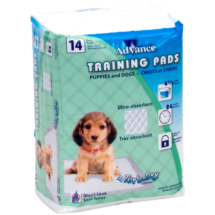 Advance Housebreaking Pads with Turbo Dry - 14 pack