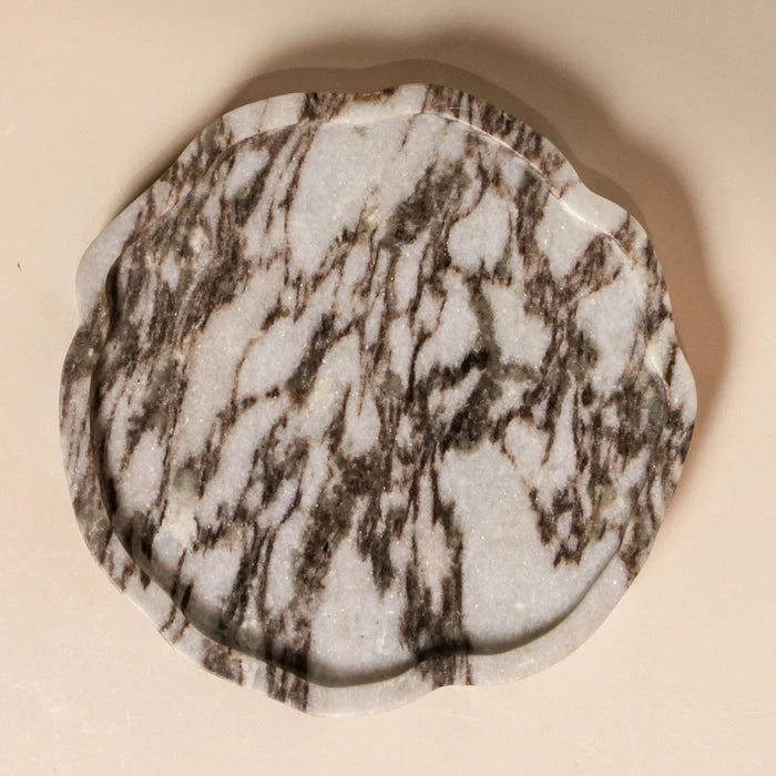 Alba Marble Tray - Few and Far - Decorative Trays