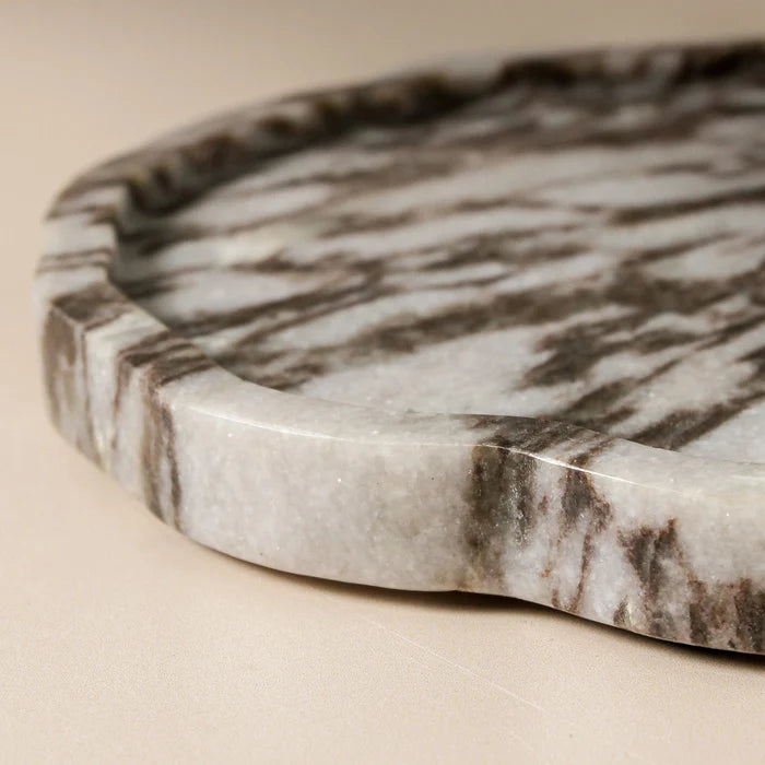 Alba Marble Tray - Few and Far - Decorative Trays
