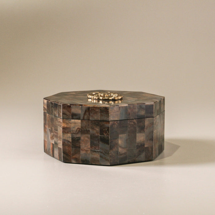 Amber Decorative Box - Few and Far - Decorative Objects