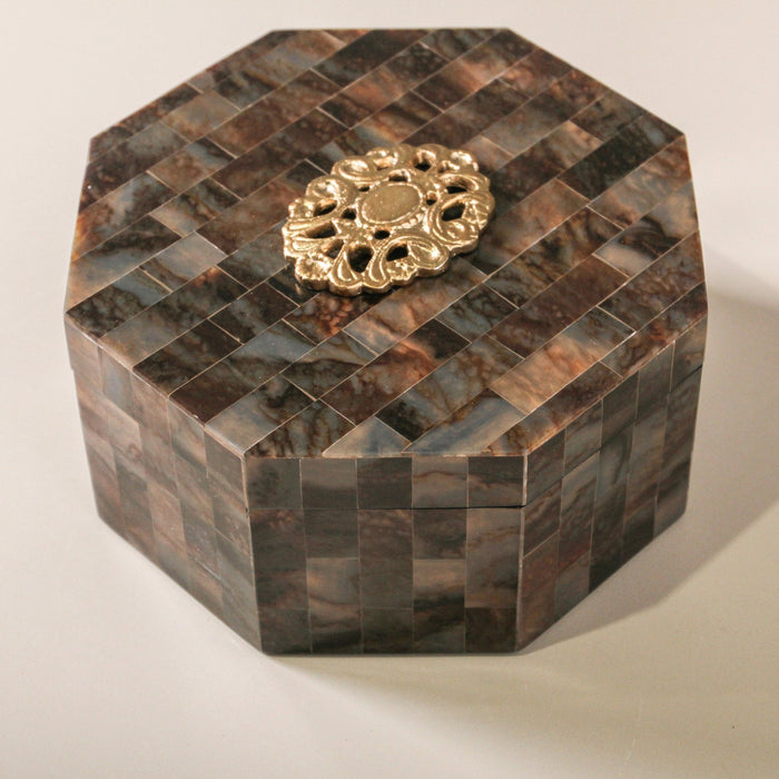 Amber Decorative Box - Few and Far - Decorative Objects