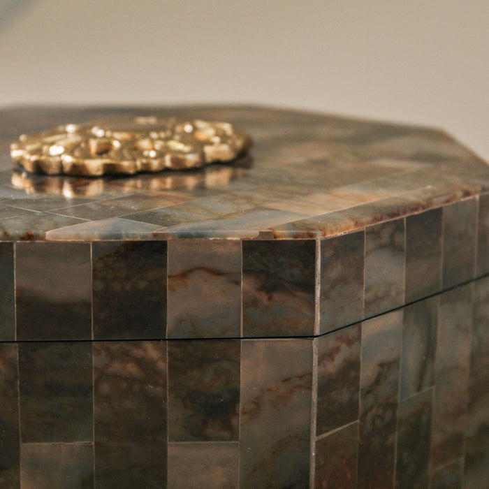 Amber Decorative Box - Few and Far - Decorative Objects