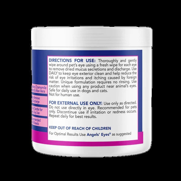 Angels' Eyes Gentle Tear Stain Wipes 100ct.