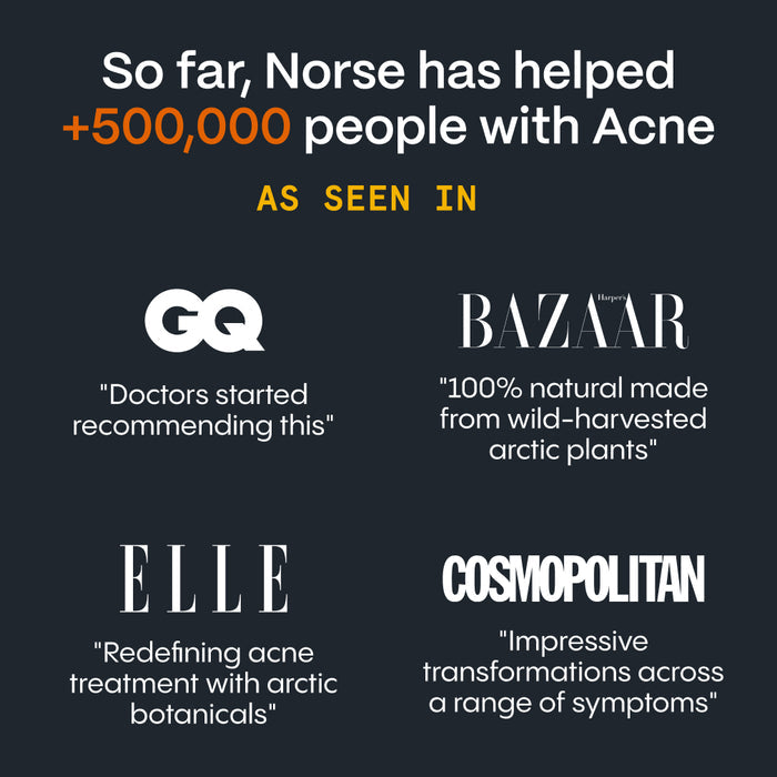 Press graphic for the Anti-Age & Glow Ritual with GQ, Bazaar, Elle and Cosmopolitan logos
