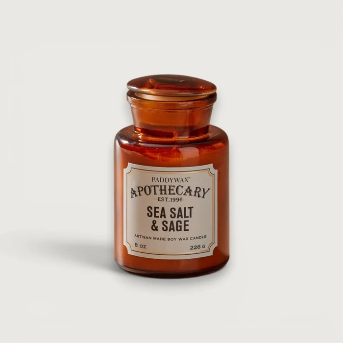 Apothecary Candle - Sea Salt & Sage 8oz