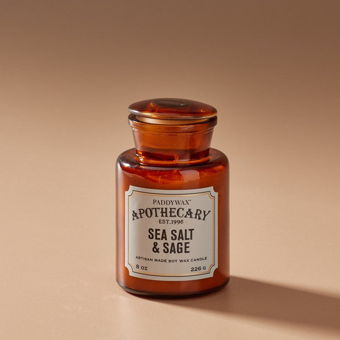 Apothecary Candle - Sea Salt & Sage 8oz