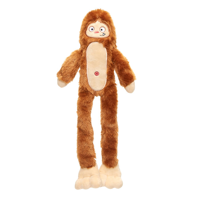 BARK Hairy Henderson brown sasquatch bigfoot Plush Dog Toy ALL sizes