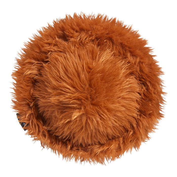 Bark Super Chewer Lionel Lion tough rubber core lion dog toy L/XL