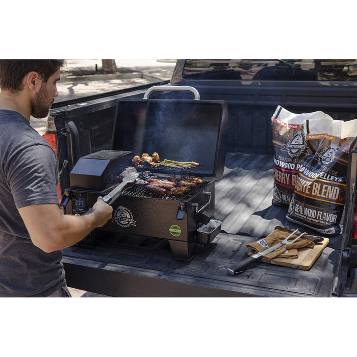Pit Boss Battery Back and Charger Kit for Wood Pellet Portable Grill Tailgating